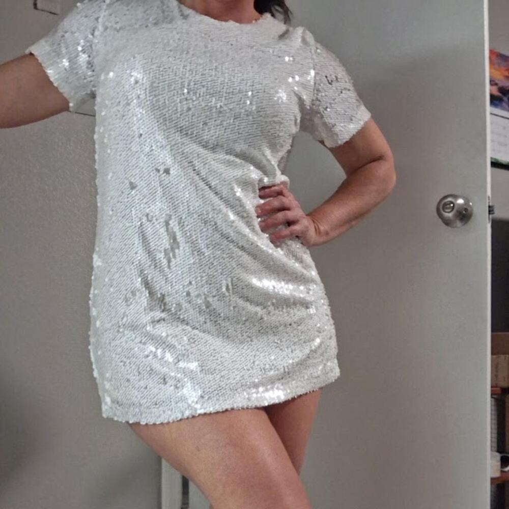 Brand New With Tags Olivaceous Mini Shift Dress